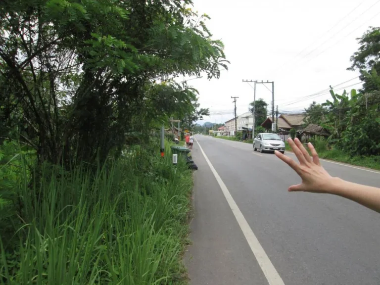 ขายที่ดินติดถนนใหญ่ เมืองชุมพร พร้อมถมให้