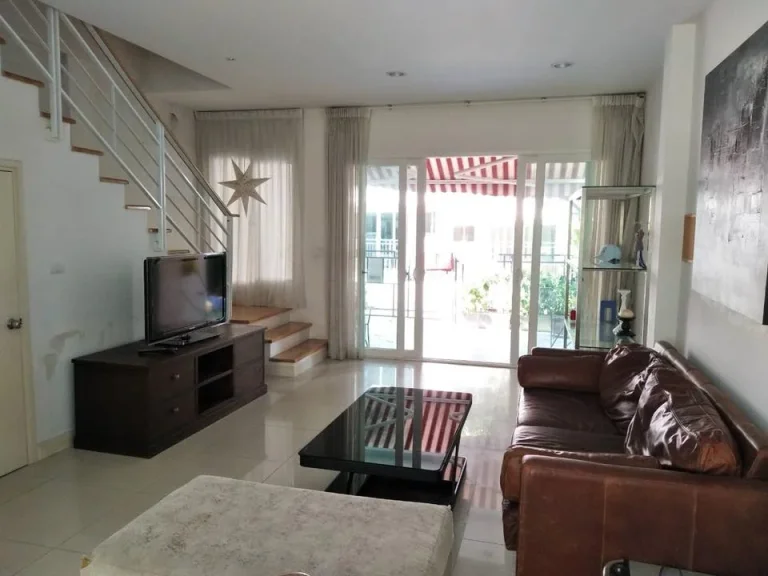 For rent Townhome Baan Klang Muang S-Sense Rama 9 -Ladprao