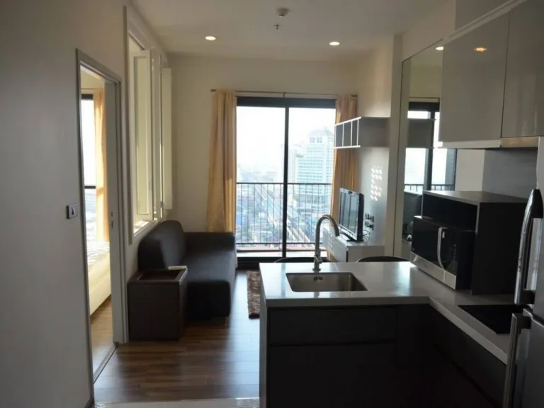 ขาย Sell Condo WYNE Sukhumvit วายน์ สุขุมวิท 1 นอน 30 ตร ม ชั้น 20 ตกแต่งเฟอร์ครบ ห้องพร้อมอยู่