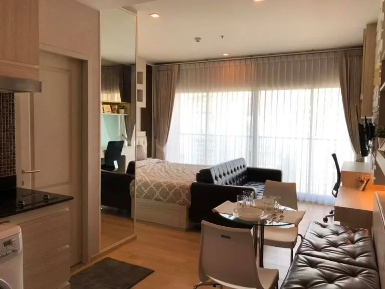 For Rent Noble Refine Sukhumvit 26 size32 sqm Fully Furnished Studio type with bathtub