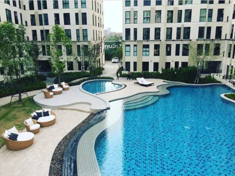 Unio Sukhumvit 72 23 ตรม 1 นอน 1 น้ำ ชั้น 5 อาคาร C ราคา 6900 บาท บรรยากาศดีวิวรถไฟฟ้า