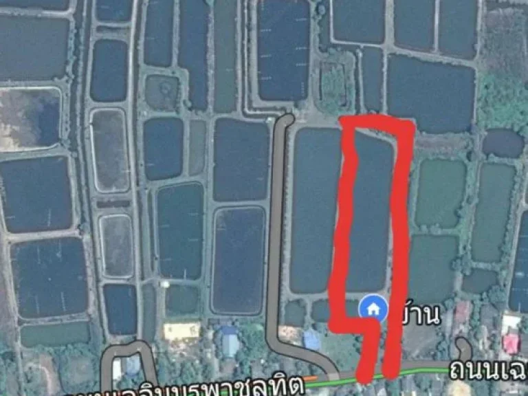 ที่ดินติดทะเลพร้อมบ่อกุ้งเก่า888ไร่