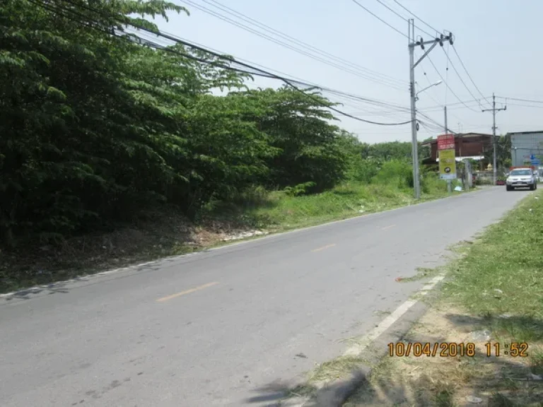 ที่ดิน ใกล้วัดเสาธงหิน ถนนกาญจนาภิเษก อบางใหญ่ จนนทบุรี