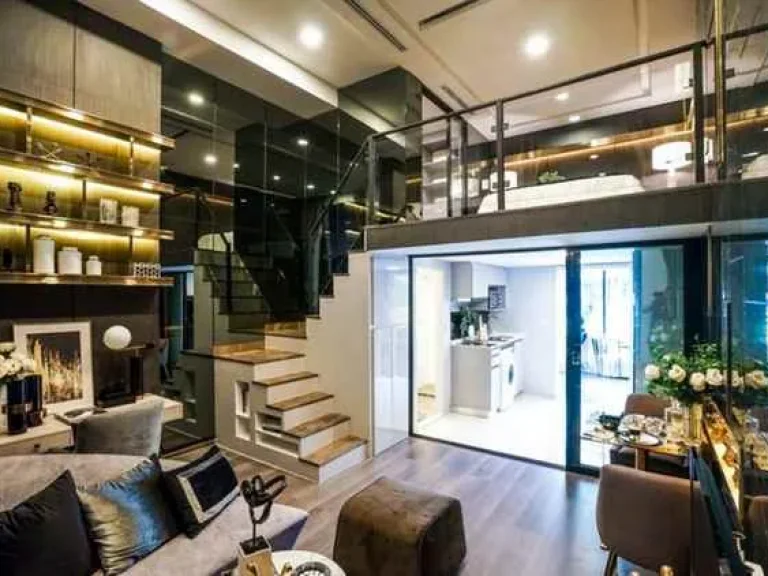 ขายดาวน์ ห้องโปร พิเศษที่สุด คอนโด KnightsBridge Space พระราม 9 Duplex ขนาด 28 ตรม ของแถมเพียบ 