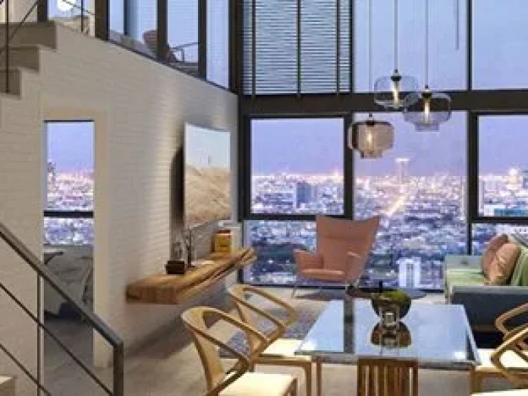 ขาย The Lofts Silom ห้อง 2bed Hybrid duplex 2 ชั้น วิวมหานครหน้าสัญญารอบถูกสุด