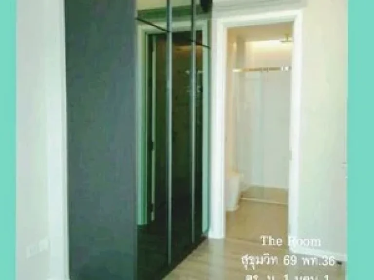 ขาย คอนโดเดอะรูม พร้อมผู้เช่า The Room Sukhumvit 69 _ 1 bed 36 sqm - 10th Floor