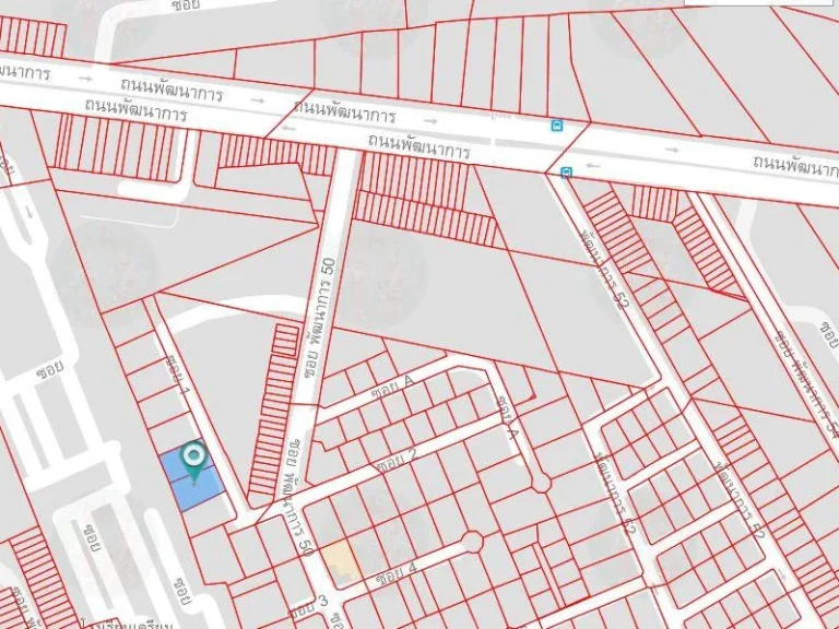 ขายที่ดิน ซอยพัฒนาการ 50 หมู่บ้านเคหะนคร 3 ใกล้ Airport Link สถานีหัวหมาก คุณสามารถ 0800569475