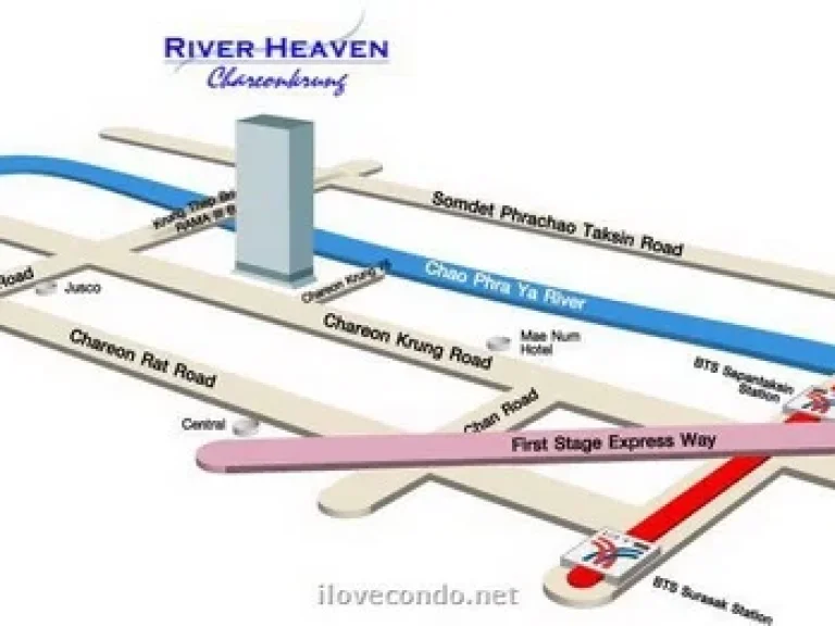 ขายคอนโดRiver heaven ชั้น23 เจริญกรุง ซอยเจริญกรุง761 9893ตรเมตร 3ห้องนอน2ห้องน้ำ ใกล้เอเชียทีค ติดแม่น้ำเจ้าพระยา