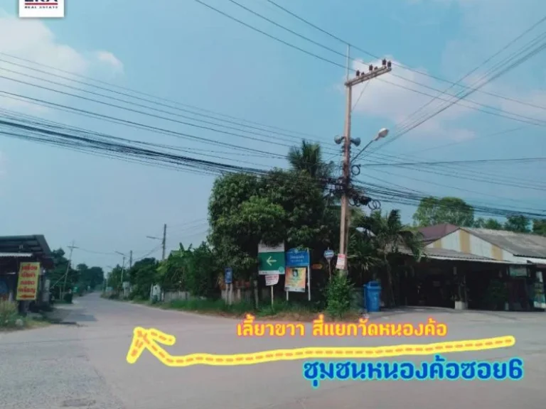 ขายที่ดินเปล่า อยู่หลังวัดหนองค้อ ศรีราชา ซอยชุมชนหนองค้อ 6