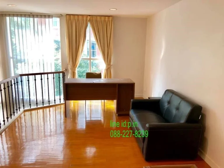 R056-015 RENT Moo Bann Klang Krung Thonglorบ้านกลางกรุง ทองหล่อ TownHouse 90kmo