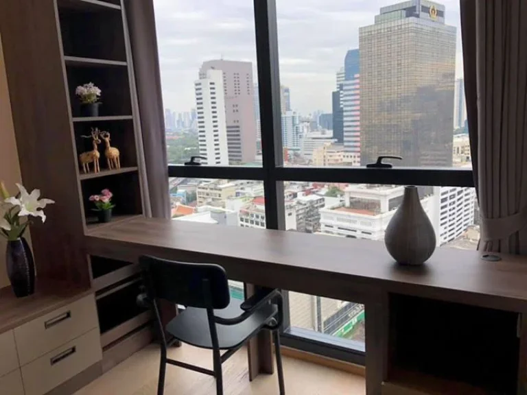 For Rent Ashton Chula-Silom 1br1ba 30000 Bath MRT Sam Yan