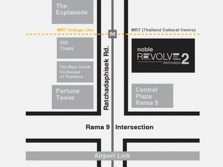 ให้เช่า โนเบิล รีวอล์ฟ รัชดา 2 Noble Revolve Ratchada 2 1 นอน 1 น้ำ ใกล้ MRT ศูนย์วัฒนธรรม