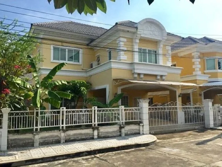 RH097 ให้เช่าบ้านเดี่ยวสไตล์ยูโรปThe EuroPrime Village ซลาดกระบัง 241 ใกล้สุวรรณภูมิ