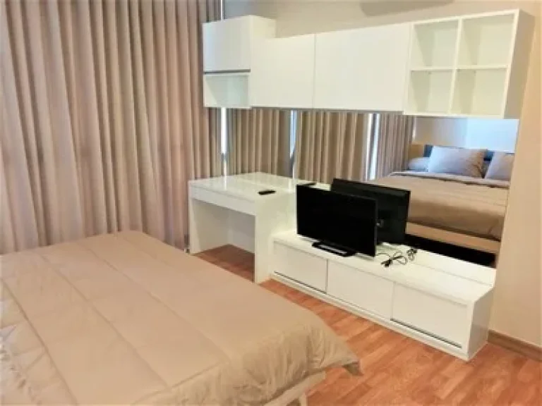 เช่าด่วน 1bed size ใหญ่ 48 sqm เฟอร์ครบ ตกแต่งสวย ยินดีรับ Agent