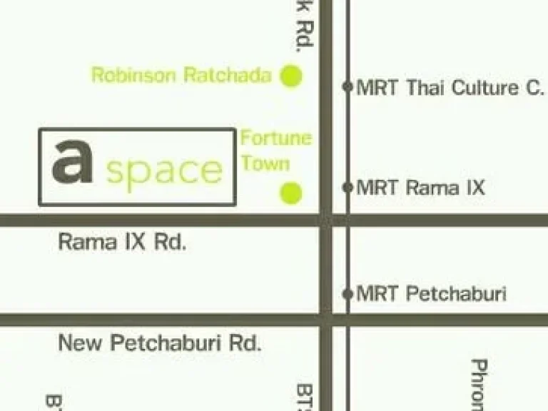 CR1068Room For Rent A SPACE ASOKE-RATCHADA 12000 THBMonth