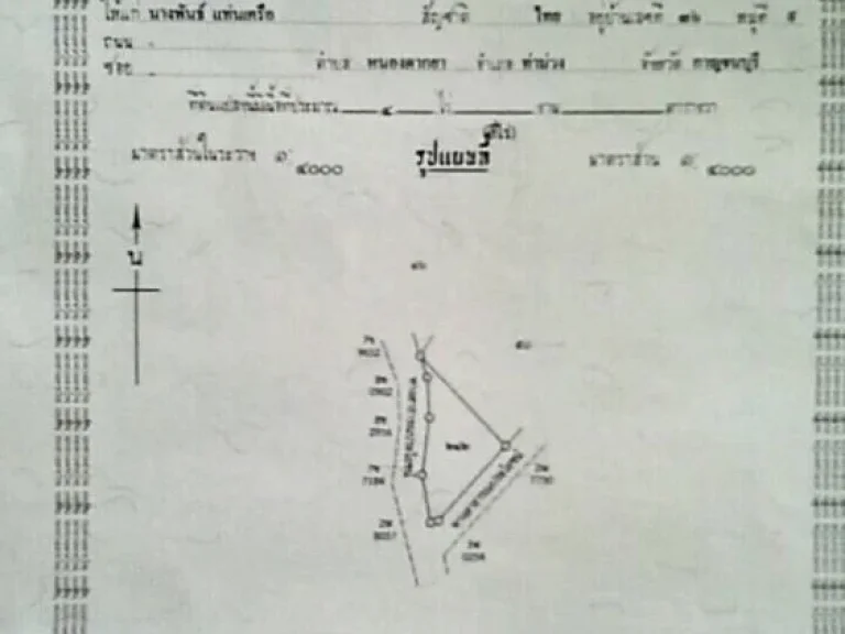 ที่ดินติดคอนกรีตใกล้ถนนหลัก