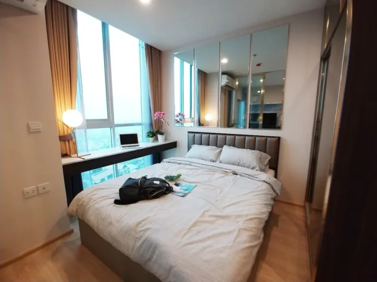 ให้เช่า Noble Revolve Ratchada 2 โนเบิล รีวอลฟ์ รัชดา 2 2Bed 38ตรม ใกล้MRTศูนย์วัฒนธรรม