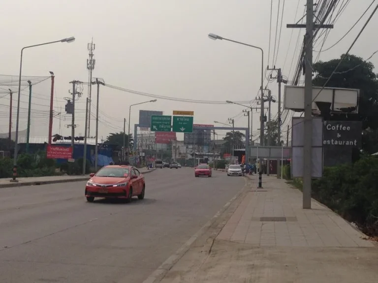 ขายที่ดิน 13ไร่ ถนนหทัยราฏษร์ ติดถนนสองด้าน ลำลูกกา ปทุมธานี ์