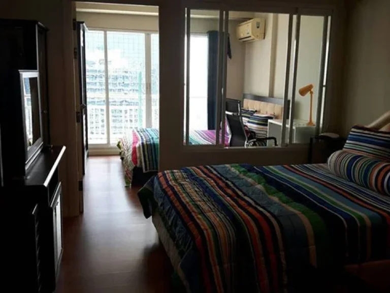 For rent มีอ่างอาบน้ำ Grand Park View Asok แกรนด์ พาร์ค วิว อโศก พร้อมเฟอร์ฯเครื่องไฟฟ้า 1ห้องนอน