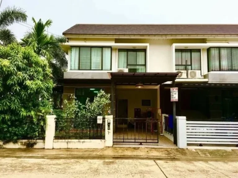 ขายบ้านทาวน์โฮม 2ชั้น หมู่บ้านThe Villa รามอินทรา-คู้บอน กรุงเทพฯ