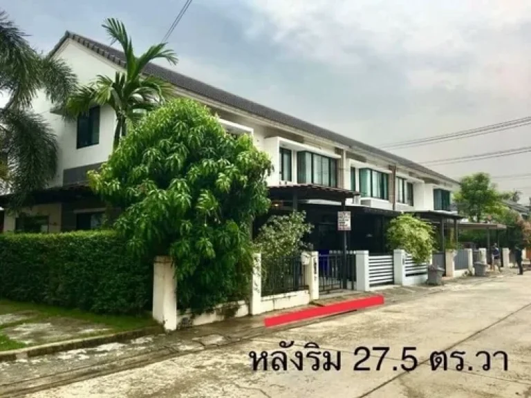 ขายบ้านทาวน์โฮม 2ชั้น หมู่บ้านThe Villa รามอินทรา-คู้บอน กรุงเทพฯ