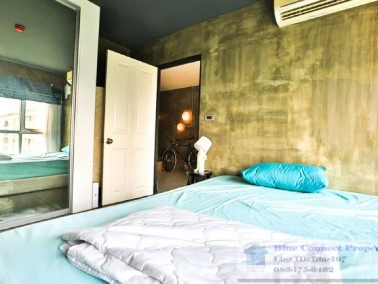 ขายคอนโด เมโทรพาร์คสาทร เฟส 3 ขนาด 44 ตรม พร้อมเฟอร์บิ้วอิน แต่งสไตล์ loft ใกล้ BTS วุฒากาศ