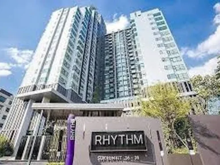 ขาย Rhythm Sukhumvit 36-38 ขนาด 24 ตรม 412 M Sell Rhythm Sukhumvit 36-38 size 24 sqm 412 M