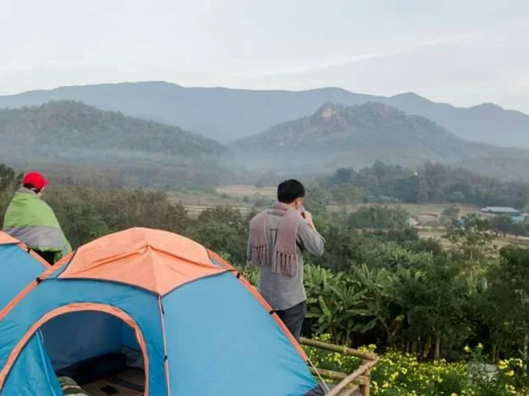 ขายที่ดินพร้อมร้านอาหาร บนม่อนสรอย สถานที่กางเต้นใกล้แหล่งชมวิว บรรยากาศดียามหนาว สวยเย็นใจ