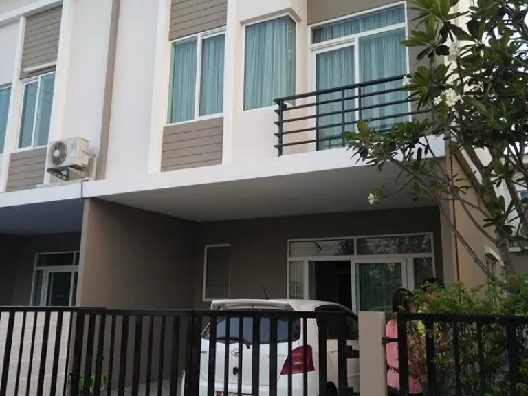 ให้เช่าทาวน์โฮม 2 ชั้น Casa City คาซ่า ซิตี้ บางนา บ้านหลังมุม 25000 บาท