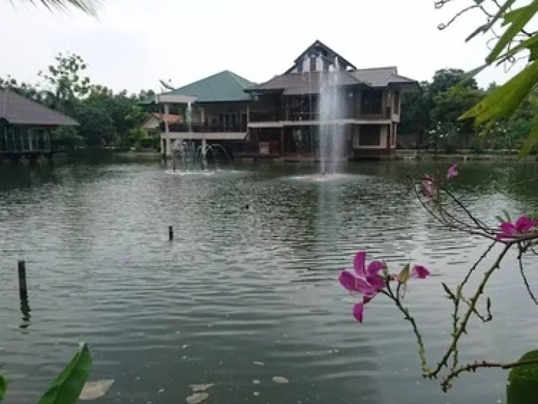 บ้านสวน RESORT สิรภัทร 2หลังติดกัน หนองเสือ กรุงเทพฯ