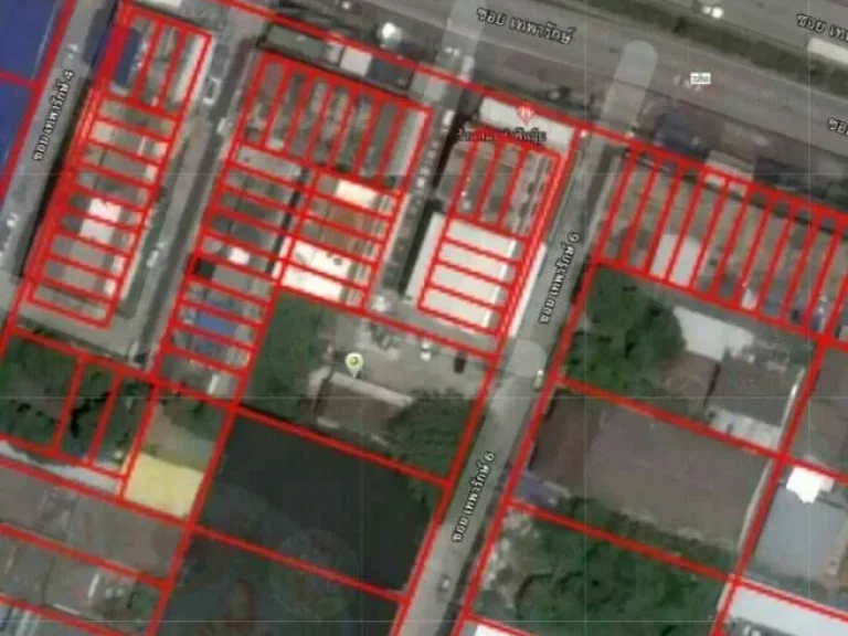 ขายที่ดิน ผังสีแดง บนถนนเทพารักษ์ ซอย 6 แค่ 50 เมตร สมุทรปราการ 206 ตารางวา สร้างคอนโด บ้าน อพาร์ทเมน อาคารพานิชย์ ทาวโฮม
