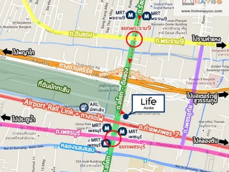 ให้เช่าคอนโด Life Asoke ชั้น 17 ขนาด 2990 ตรม ราคาเช่า 21000 บาทต่อเดือน