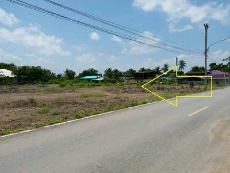 ขายที่ดินถมแล้ว ติดถนนลาดยางเรียบคลอง 8 หนองเสือ 4 ไร่ ทำเลดี ใกล้แหล่งชุมชน