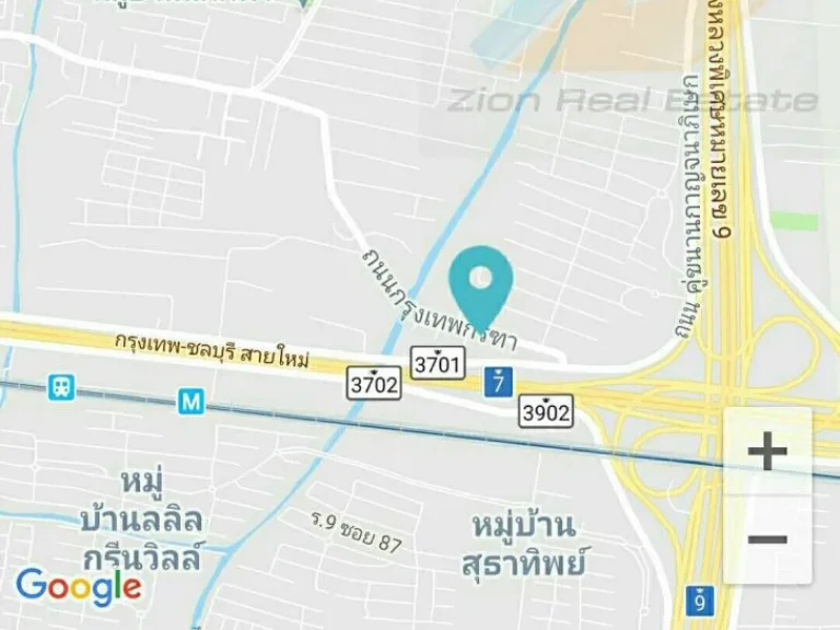 ขายที่ดินสวย 362 ตรวา เขตสะพานสูง กทม