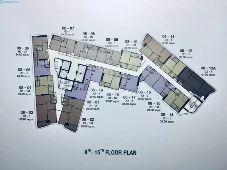 ขายดาวน์ Ideo Mobi Asoke 1 ห้องนอน หน้ากว้าง ชั้น 15