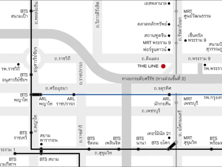 ขายดาวน์ เดอะ ไลน์ อโศก-รัชดา THE LINE Asoke-Ratchada ขนาด 355 ตรม 1 นอน ชั้น 14