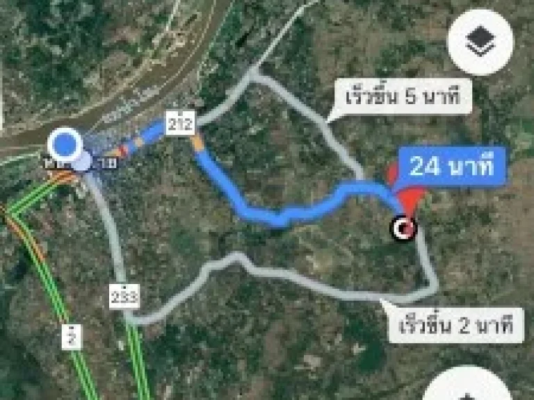 ขายที่ดินใกล้บึงหนองคายใกล้ทางเลี่ยงเมืองใหม่ ไร่ละ 350000