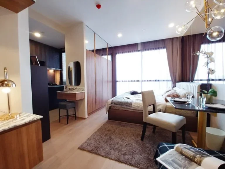 For Rent Condo Ashton Chula-Silom ห้อง Studio วิวสวยมาก Near MRT Samyan