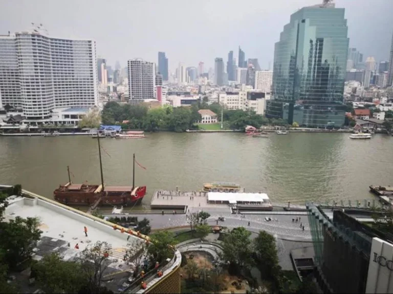 selling Magnolias waterfront residence IconSiam วิวเทพจากยูนิตจริง