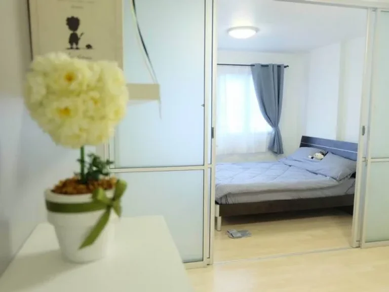 ถูกสุดในโครงการ D Condo รามอินทรา 1Bed แต่งใหม่ ชั้นสูง วิวสวย Modern Style ไฟคุมด้วยระบบรีโมต