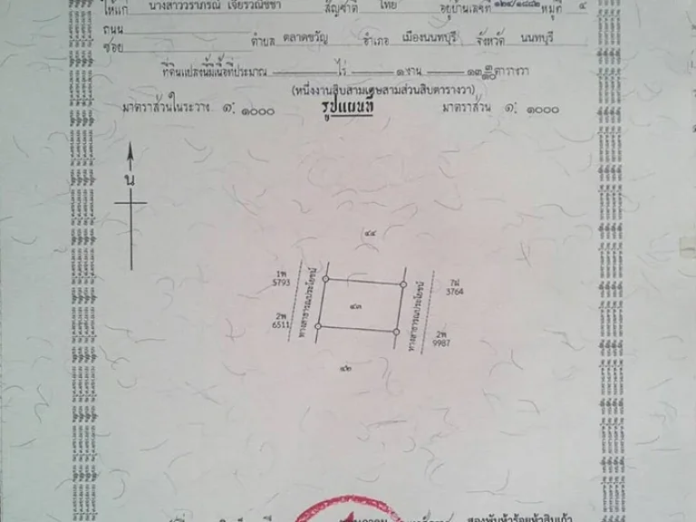 ขายที่ดิน ทำเลงาม เหมาะสำหรับสร้างบ้านอยู่อาศัย เนื้อที 110 ตรวา