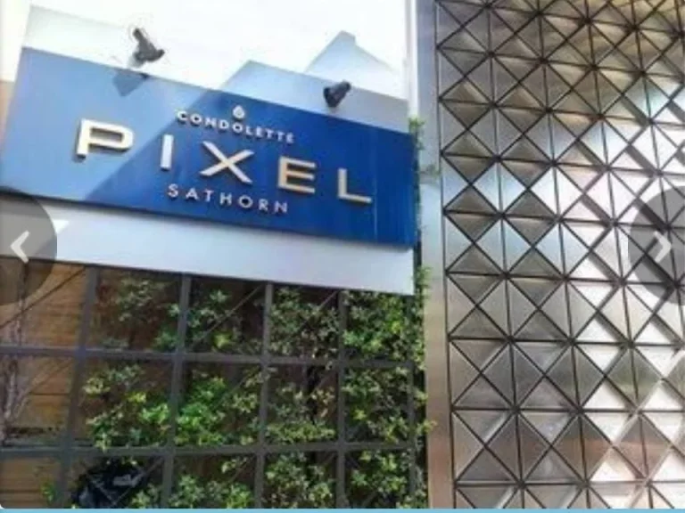 ขาย Condolett pixel sathorn ขนาด 2225 sqm รูปแบบ studio Tower B