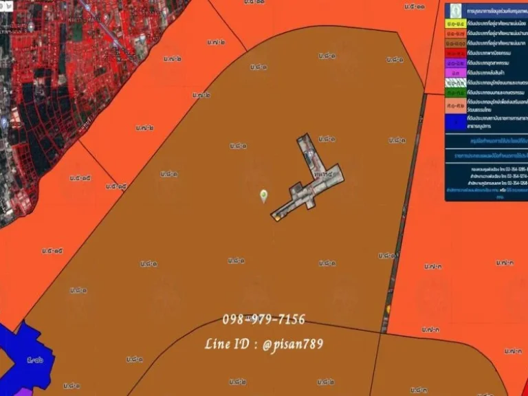 ขายทีดินเปล่าขนาด 116 ตารางวา เขตบางซื่อ ผังสีน้ำตาล ใกล้ห้างใกล้ปั๊ม
