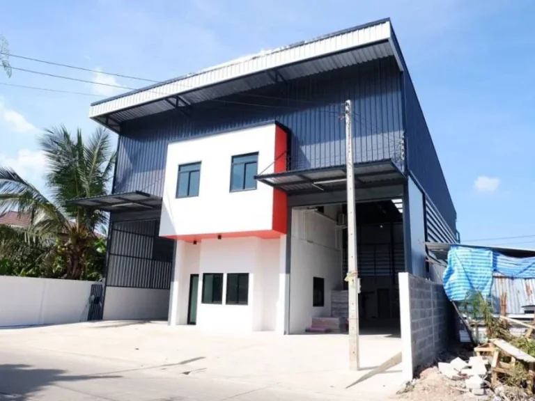 For rent warehouse คลอง4 ให้เช่า โกดัง คลังสินค้า พร้อมสำนักงาน 2 ชั้น พื้นที่สีม่วง ขนาด 330 ตรม คลองสี่ ลำลูกกา ปทุมธานี