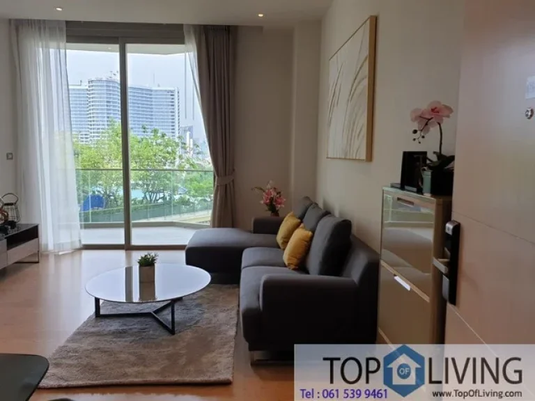 Fully furnished 1 beautiful bed for rent at Magnolias Waterfront Residences ICONSIAM