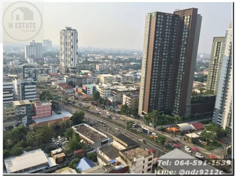 ให้เช่าห้องกว้างสบายตาสบายใจ Supalai Loft Talat Phlu Station ศุภาลัย ลอฟท์ สถานีตลาดพลู