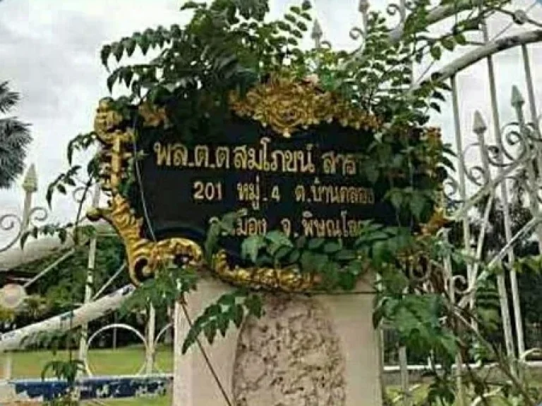 ขายที่ดินพร้อมบ้าน แหล่งชุมชน กลางเมืองพิษณุโลก