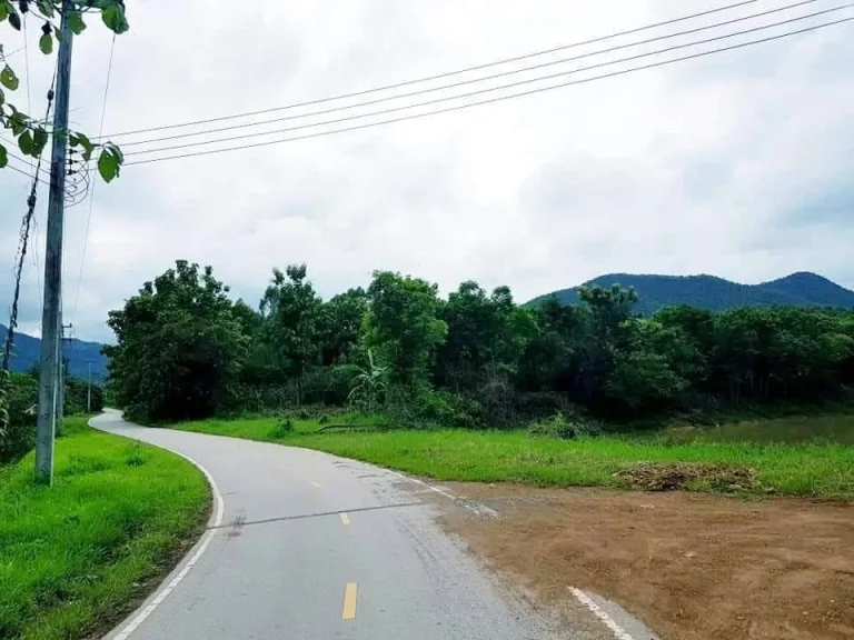 ขายที่ดินออนใต้ วิวภูเขา ถนนคอนกรีต สันกำแพง ราคาถูก