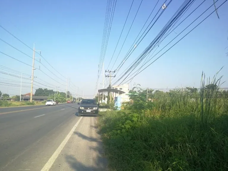 ขายที่ดินติดถนนลำลูกกา-นครนายก ปทุมธานี อยู่ระหว่างเส้นลำลูกกาคลอง 10-11