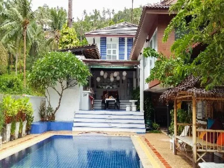 ขายบ้านเช่า ห้องเช่า Villa ให้เช่า บ้านพักตากอากาศเกาะสมุย ขายถูก ทำเลดีใกล้หาดแหลมเส็จ 500เมตร